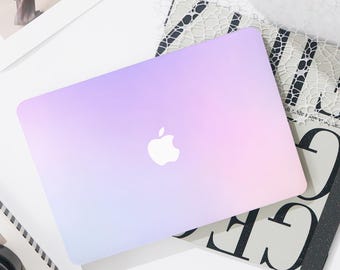 Purple Gradient Macbook Pro 13 inch Case | Hard Laptop Case for Macbook Air 13/11 Pro 13/14/15/16 2023 2024 M2 2025 | Laptop Case Cover
