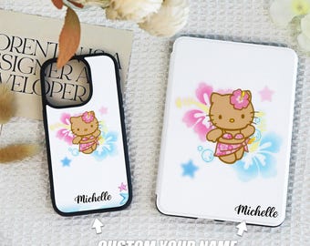 Hello Kitty Summer New Kindle Case Paperwhite12/11/10 Case for Kindle Paperwhite 6.8'' 7",Case For iPhone 16 15 14 13 12 Pro/ Max/ Plus