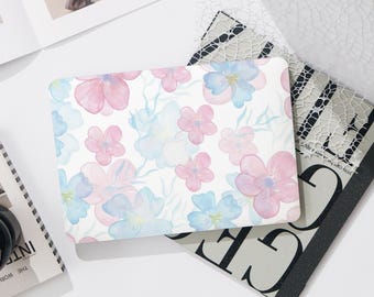 Watercolor Floral Macbook Pro 13 inch Case | Hard Laptop Case for Macbook Air 13/11 Pro 13/14/15/16 2023 2024 M2 2025 | Laptop Case Cover