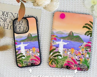 Colorful Brazil New Kindle Case Paperwhite12/11/10 Case for Kindle Paperwhite 6.8'' 7",Case For iPhone 16 15 14 13 12 Pro/ Max/ Plus