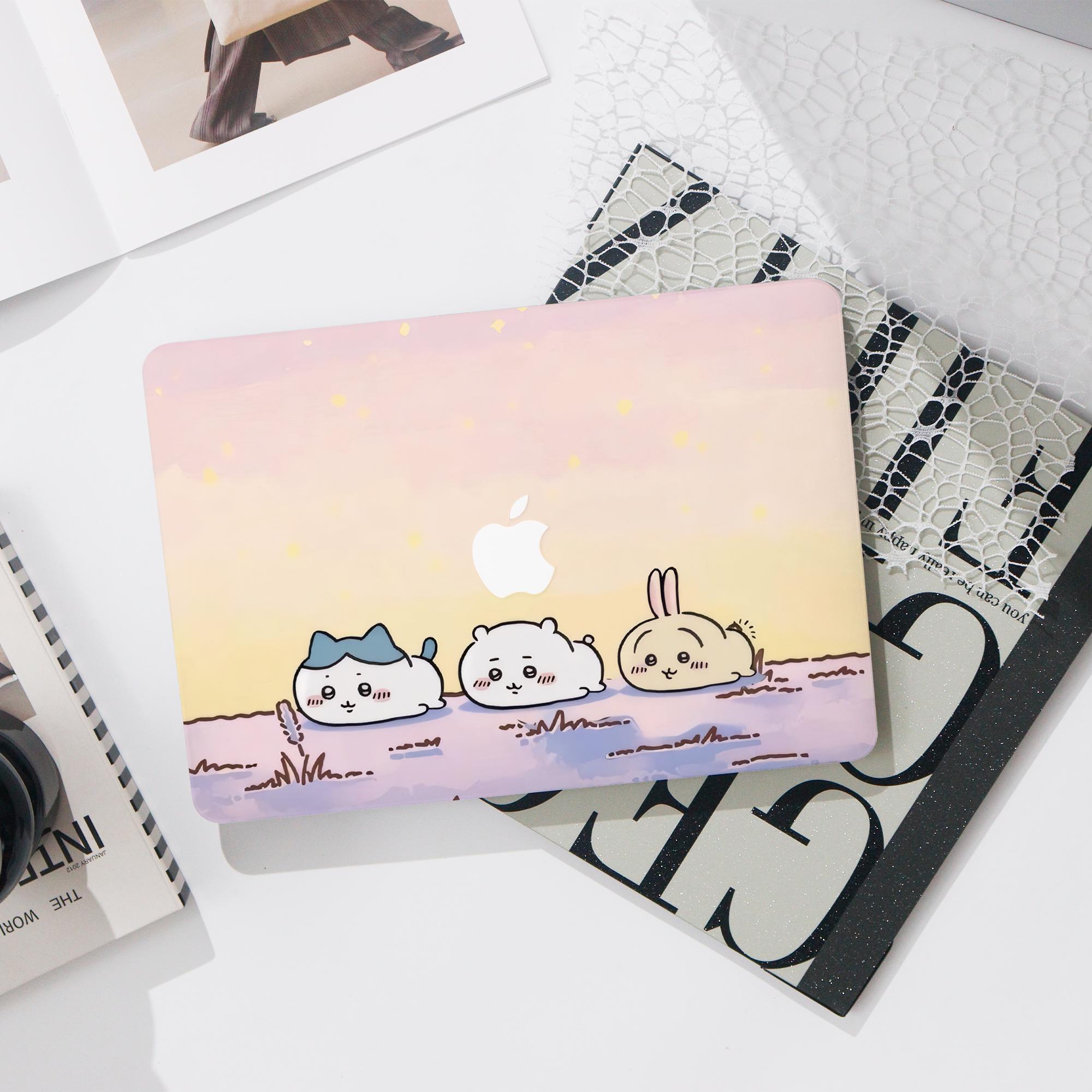 MacBook pro 13 inch ハチワレ ケース付き Cute Chiikawa MacBook Pro 13 Inch Case | Hard Laptop Case
