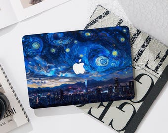 The Starry Night Macbook Pro 13 inch Case | Hard Laptop Case for Macbook Air 13/11 Pro 13/14/15/16 2023 2024 M2 2025 | Laptop Case Cover