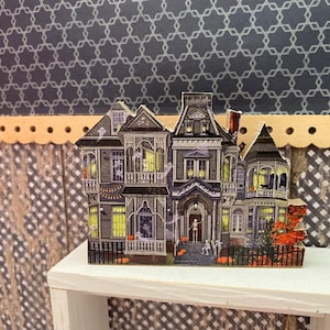 Miniature haunted house