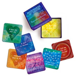 KAARTENDECK Regenboogkracht | 49 Kinderkaarten, Inzichtkaarten, Orakelkaarten, Coachkaarten, Affirmatiekaarten, Complimentenkaarrten, NL