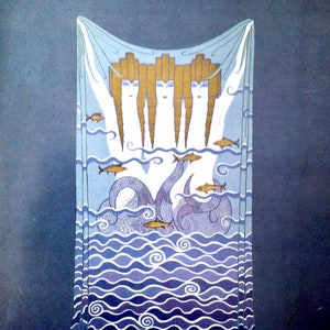 Erte, Costume Design for The Golden Fables, 1920’s Art Deco Print, Unframed Book Print, Wall Decor