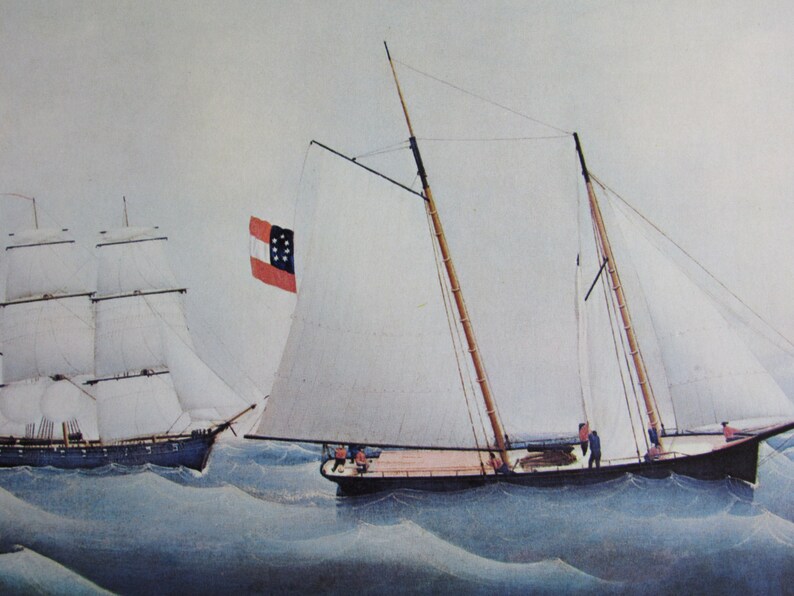 Confederate Blockade Runner/Custer's Last Fight American Etsy