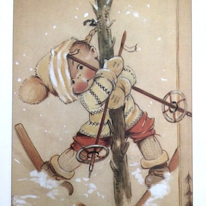 Mabel Lucie Attwell, Childrens Print, Vintage Bookplate, Book Page Print, Nursery Print, Baby Gift, Unframed Book Print