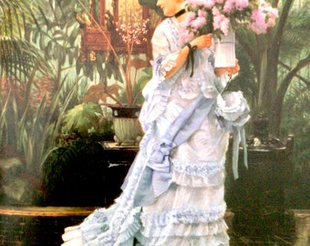 James Tissot, Hush!, French Painter, Bookplate for Framing , Fine