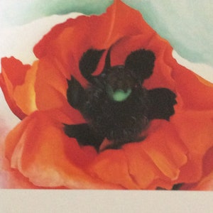 Georgia O’Keeffe, POPPY, 1927, Floral Print, Book Print for Framing