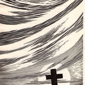 Don Blanding, UNIDENTIFIED, Art Deco Print, Printed in 1946, Vintage Book Page Print For Framing
