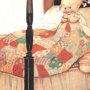 Mabel Lucie Attwell, Childrens Print, Vintage Bookplate, Book Page Print, Nursery Print, Baby Gift, Unframed Book Print