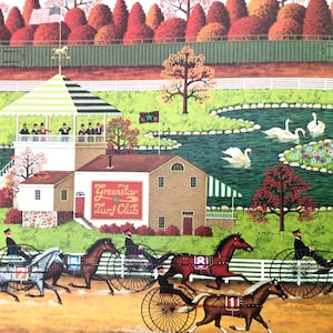 Charles Wysocki, 1989, Vintage Bookpage Great for Framing