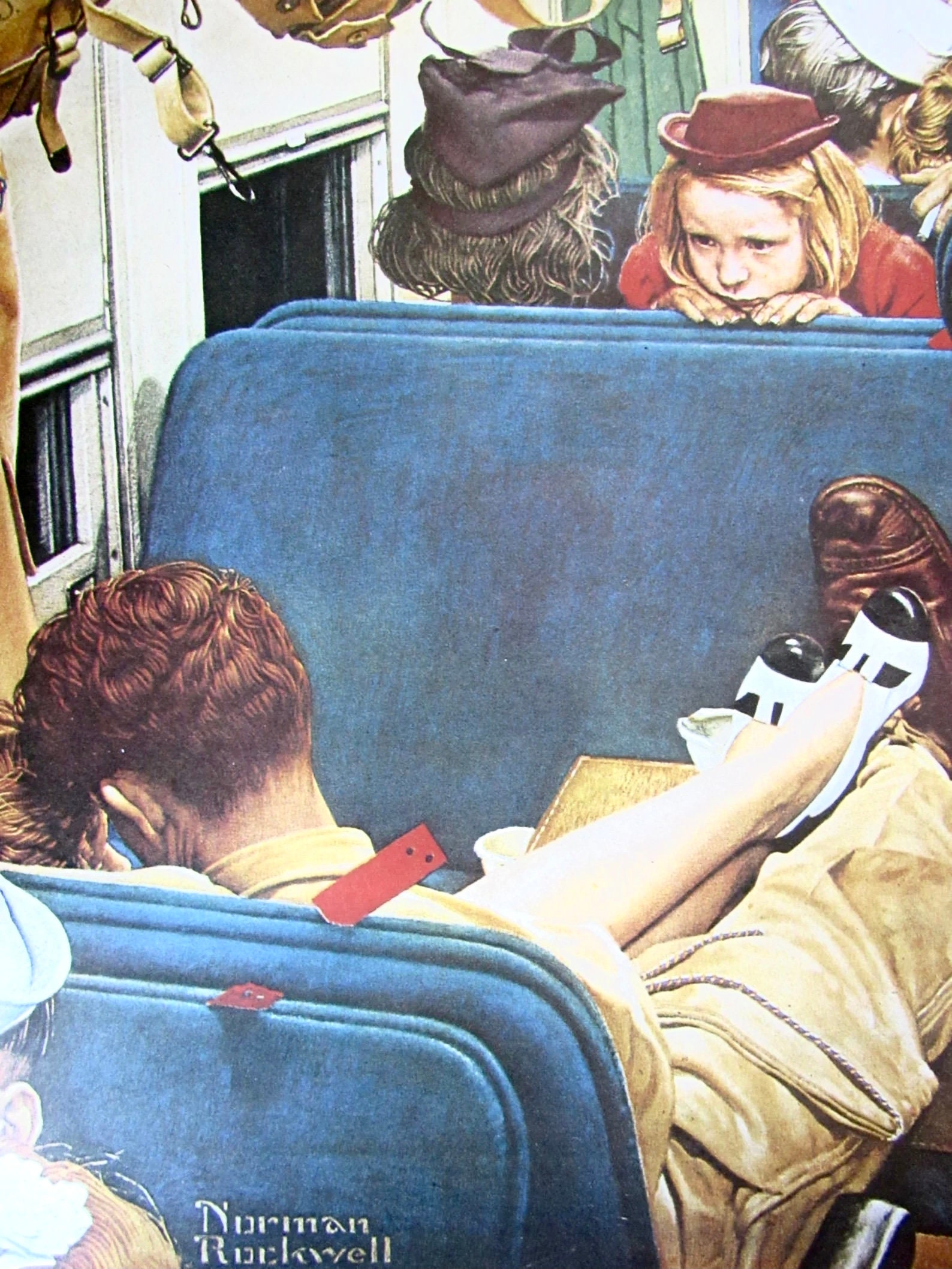 Voyeur/the Gillis Heritage Norman Rockwell Magazine Cover