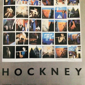 David Hockney, Art Gallery of Ontario, 1984, 10 x 14 in Vintage Reproduction for Framing
