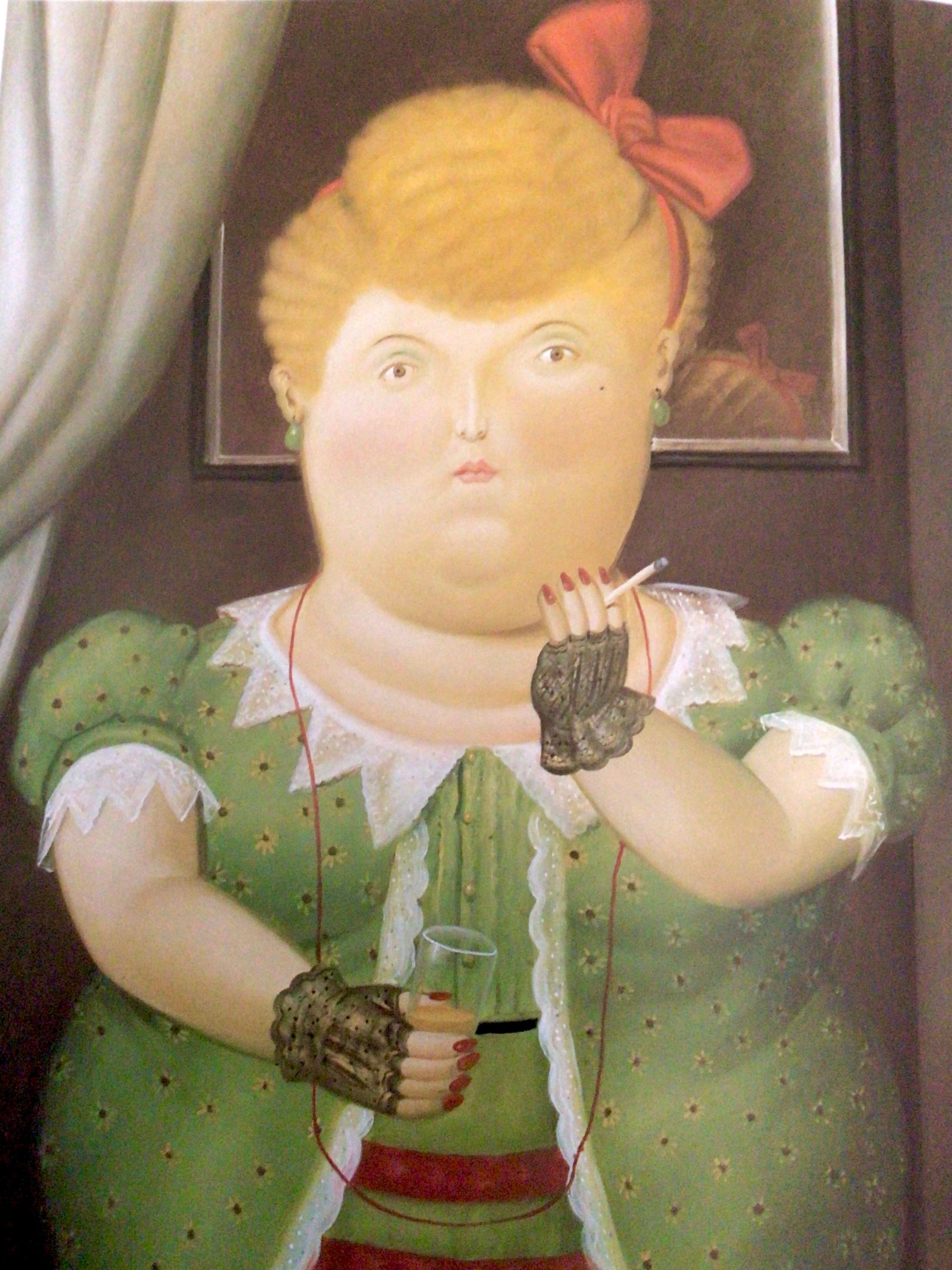 Fernando Botero, Womanstill Life With Bananas, 2-sided Book Print for  Framing, Naive Art, Whimsical Prints, Wall Decor - Etsy Ireland