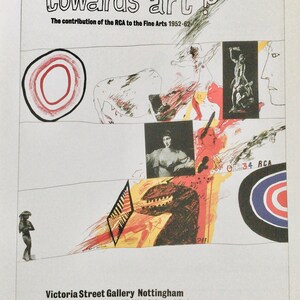 David Hockney, TOWARDS ART? 1963, 10 x 14 in Vintage Reproduction for Framing