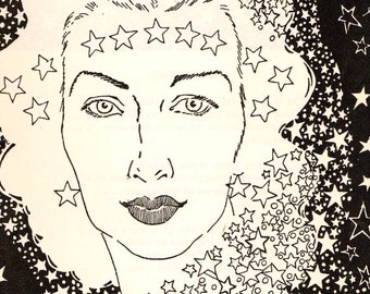 Don Blanding, DREAMERS JEWELS,  Art Deco Print, Printed in 1946, Vintage Book Page Print For Framing