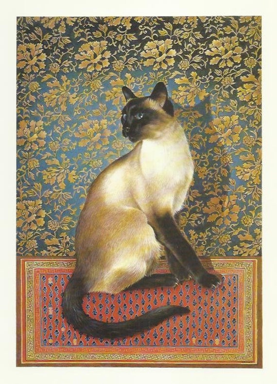 Leslie Anne Ivory, Gatto cinese, Stampa per gatti piccoli