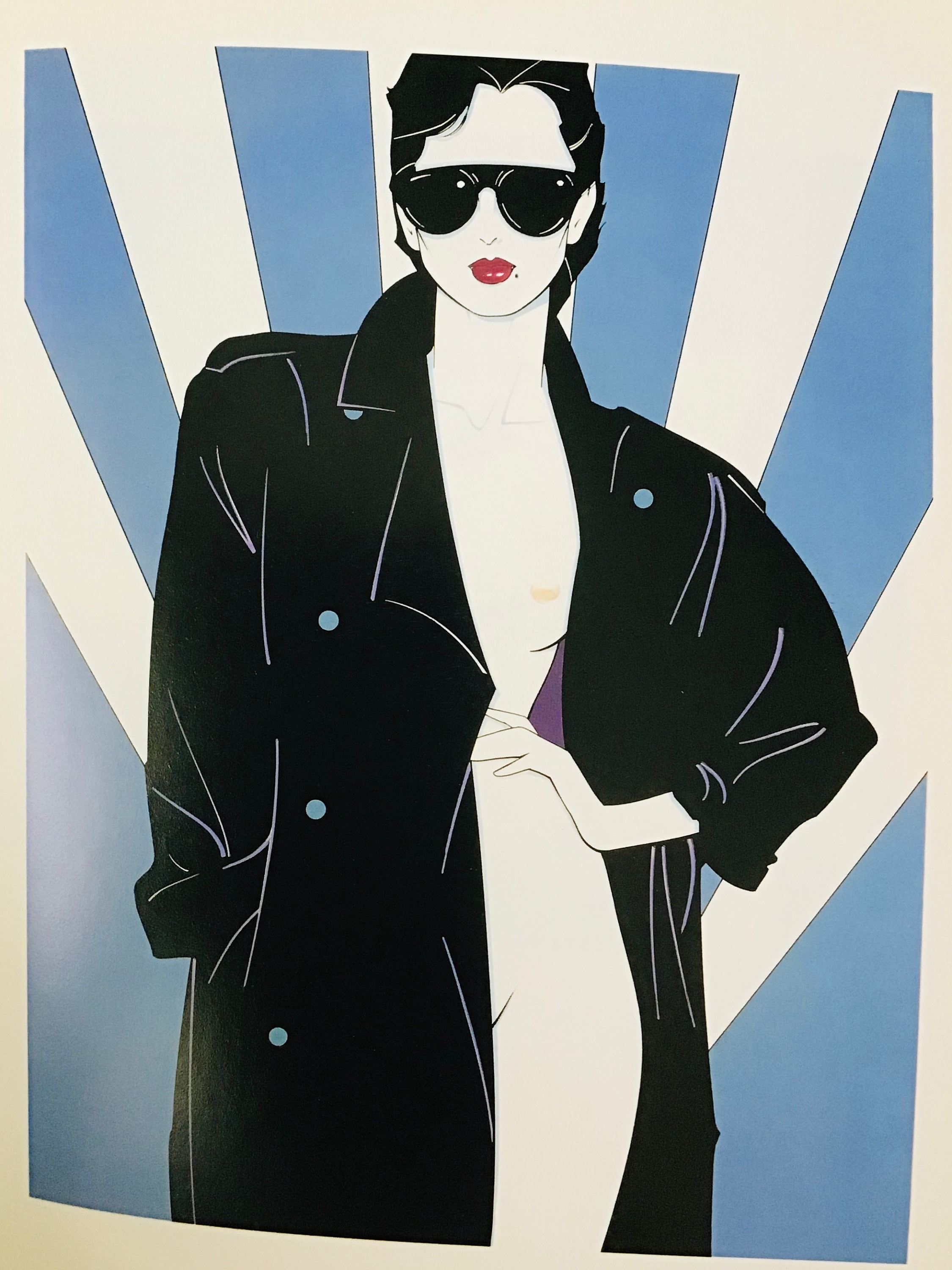 Vintage Colorplate by Patrick Nagel Untitled mature Content 1985