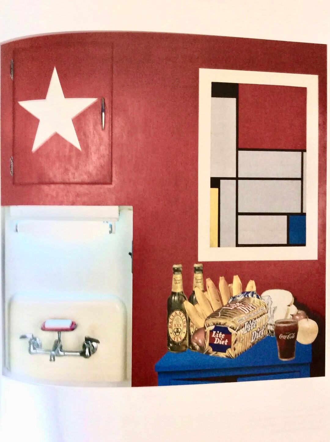 Still Life No. 20, Tom Wesselmann, 8 X 10 Vintage Book Page
