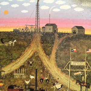 Charles Wysocki, 1989, Vintage Bookpage Great for Framing