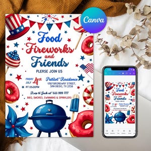 independence day bbq,4th july bbq invite,4th july barbeque,4th july bbq,4th july printable,4th july template,4th july invitation,4th of July Invite,July fourth invite,red white blue party,fourth of july party,patriotic invites,party in the usa