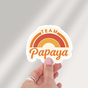 Adesivi di Formula 1, Team Papaya, Lando Norris, Oscar Piastri, Mclaren, adesivi F1 per laptop, borracce e diari, regalo per i fan della F1