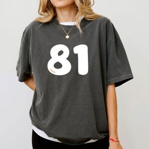 Formula 1 Unisex T-shirt, Oscar Piastri Mclaren Merch, Team Papaya OP81 Racing Apparel, Cute Casual F1 Tee, F1 Fan Gift, Comfort Colors