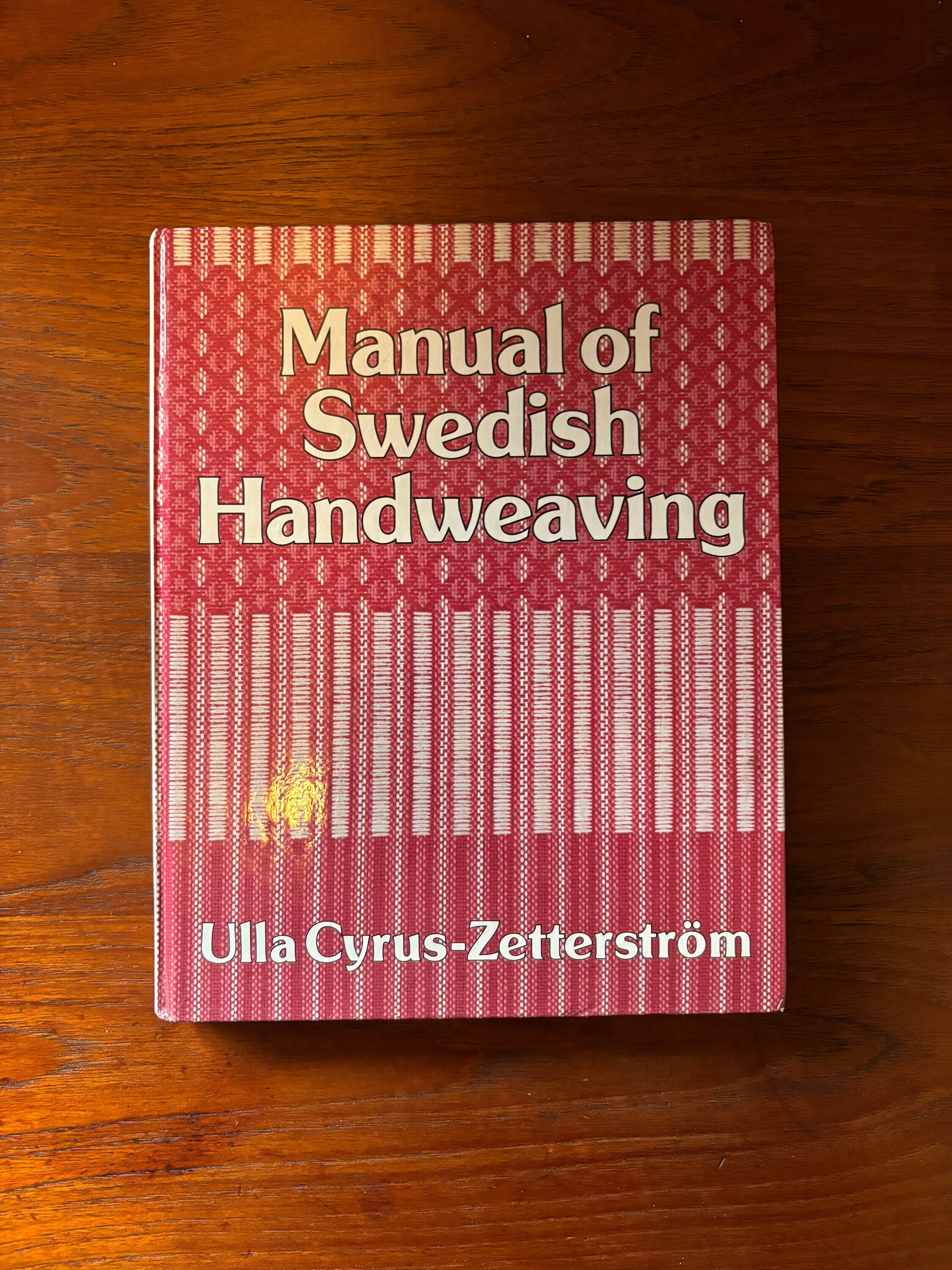 Manual of Swedish Handweaving by Ulla Cyrus-zetterstrom - Etsy
