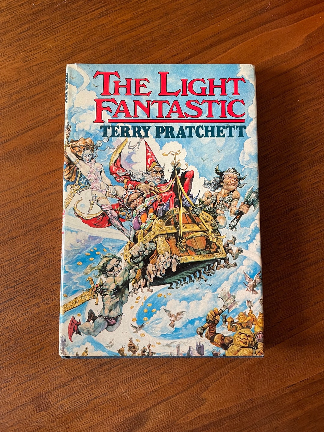 The Light Fantastic by Terry Pratchett First Edition Etsy