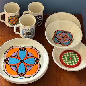 petermax 皿　ディッシュ　ピーターマックス Peter Max Plates - Etsy