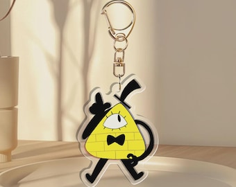Cipher Acrylic Keychain