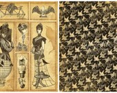 Graphic 45, Steampunk Debutante, Time Warp, 12 x 12 Single Sheet, Vintage Retired