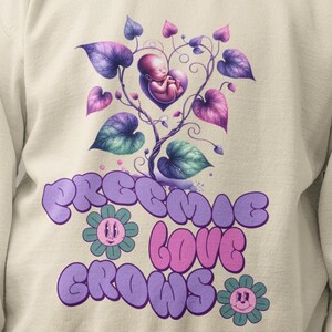Preemie Liebe wächst Sweatshirt Frühgeburtlichkeitsbewusstsein Geschenk für NICU Familien