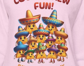 Nacho Average Cousin Crew Shirt – Fun Matching Cousin Shirts, Unique Family Gathering Outfit, Funny Cousin Gift, Family Bonding Apparel