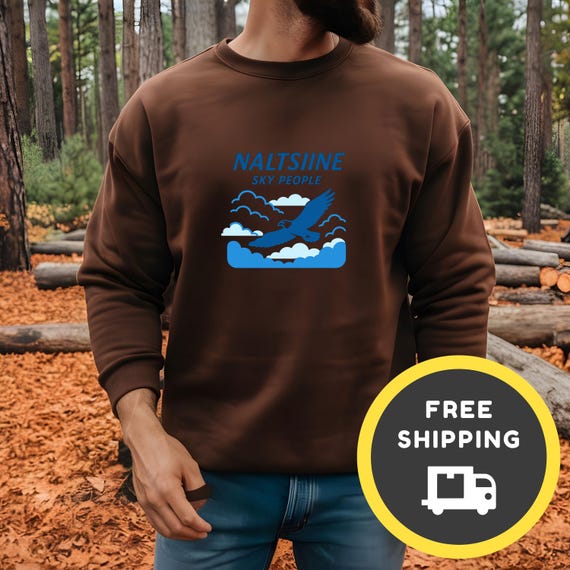 Naltsiine Clan Shirt – Sky People | Chitina Eagle Moiety Design | Copper River Ahtna Tee, Sweatshirt, or Hoodie