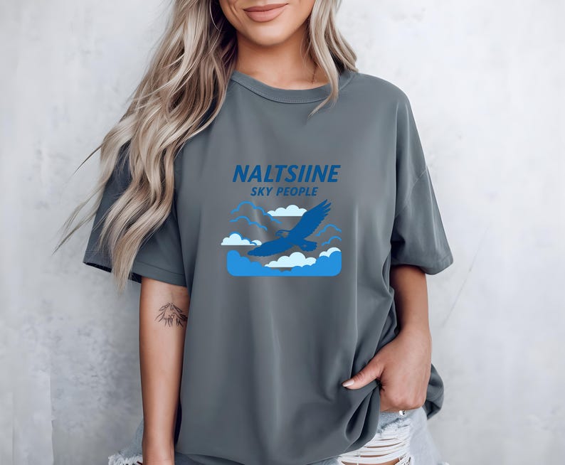 Camiseta del clan Naltsiine – Sky People / Diseño de la Moiety del Águila Chitina / Camiseta, sudadera o sudadera con capucha Ahtna del río Copper imagen 4