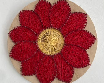 String Art Blume