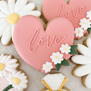 Floral Heart Cookie Cutter