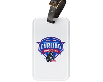 Chinese Taipei Curling Team Luggage Tag