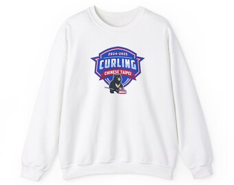 Chinese Taipei Curling Team Sweatshirt (Unisex Heavy Blend Crewneck Sweatshirt)