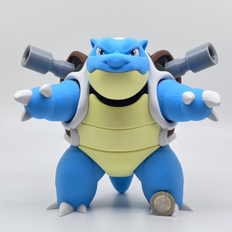 Pokemon Blastoise 20cm | 7,8inches - Etsy