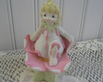 Vintage Figurine Blossom Girl