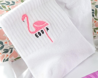 Custom Logo Socks – Personalized Business Branding Socks – Promotional Company Gift – Embroidered Corporate Logo Socks