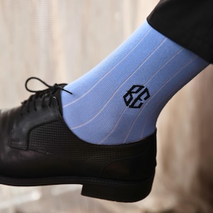 Wedding Monogram Embroidered Groomsman Socks, Gift for Groomsmen, Best Man proposal, Best Man Socks, Groomsmen Proposal Gifts, Groom Socks
