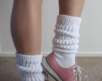 Retro Slouch Socks | 80s 90s Streetwear, Cotton Socks