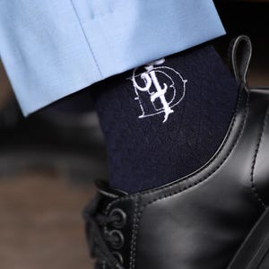 Trauzeugen Vorschlag Socken, Geschenk für Trauzeugen, Trauzeugen Socken, Benutzerdefinierte Stickerei Initialen für Bräutigam, Hochzeitsgeschenk für Ihn, Hochzeit Trauzeugen