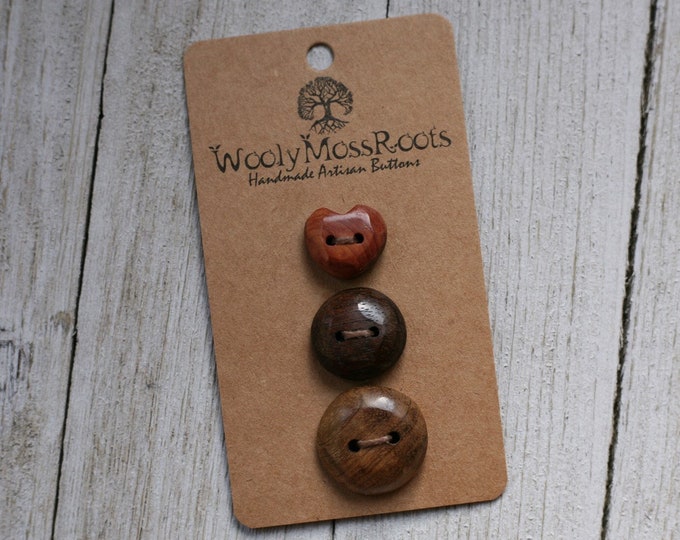 Handmade Button Mix {3 Buttons}