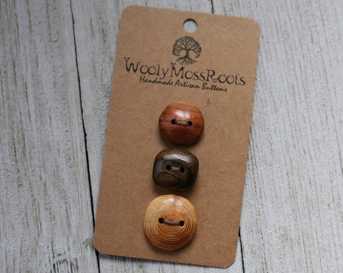 Handmade Button Mix {3 Buttons}