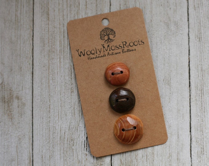 Handmade Button Mix {3 Buttons}